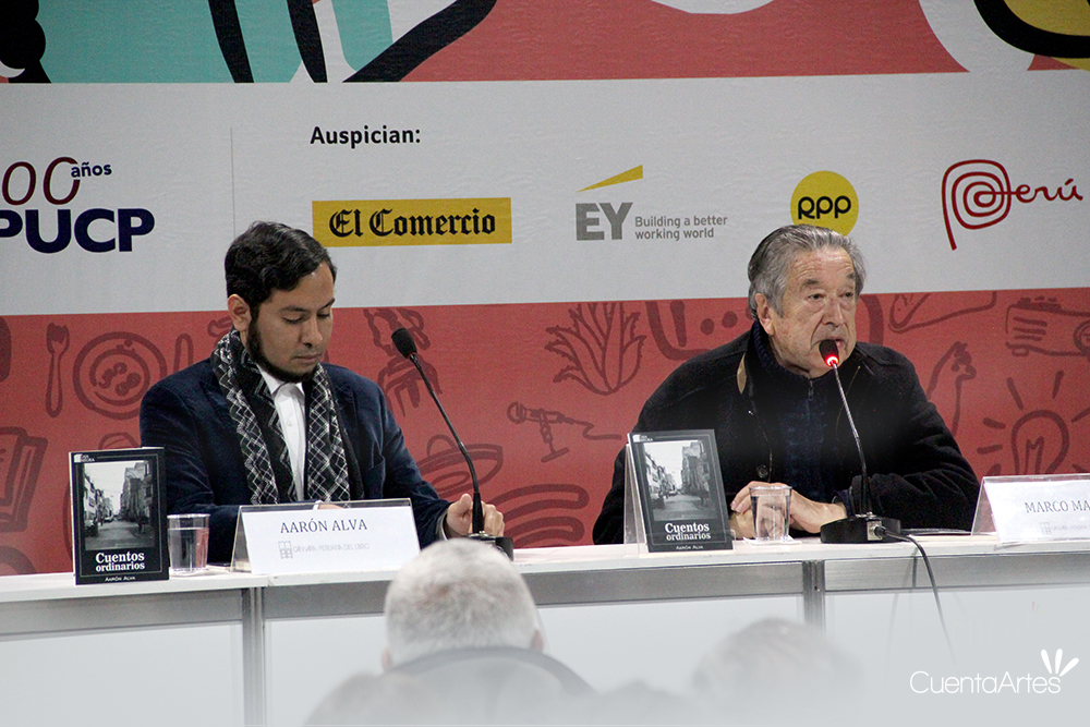 FIL Lima 2017 Aarón Alva y Marco Martos